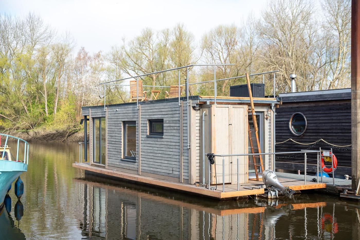 Hausboot Wilma Hotel ฮัมบูร์ก ภายนอก รูปภาพ